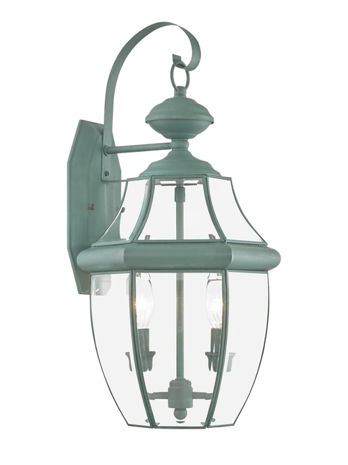 Verdigris Outdoor Wall Lantern