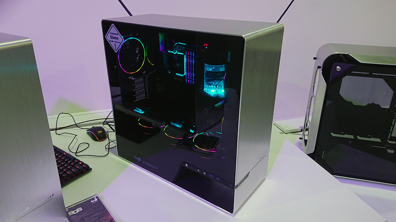 A classy Inwin watercooled build and Computex 2029