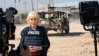 Lesley Stahl reporting on 60 Minutes