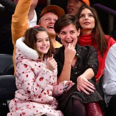 Celebrities Attend The New York Knicks Vs Oklahoma City Thunder Game