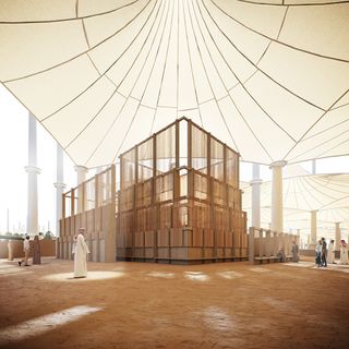 01 AlMusalla Prize 2024 - Winning design - Copyright EAST Architecture Studio