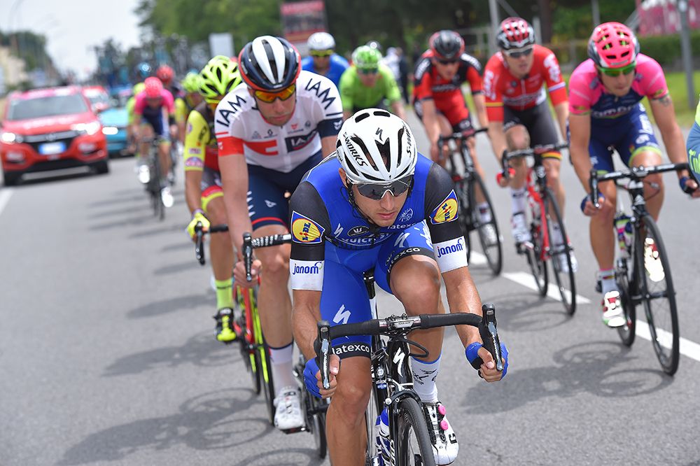 Gianluca Brambilla (Etixx-Quickstep) in the move