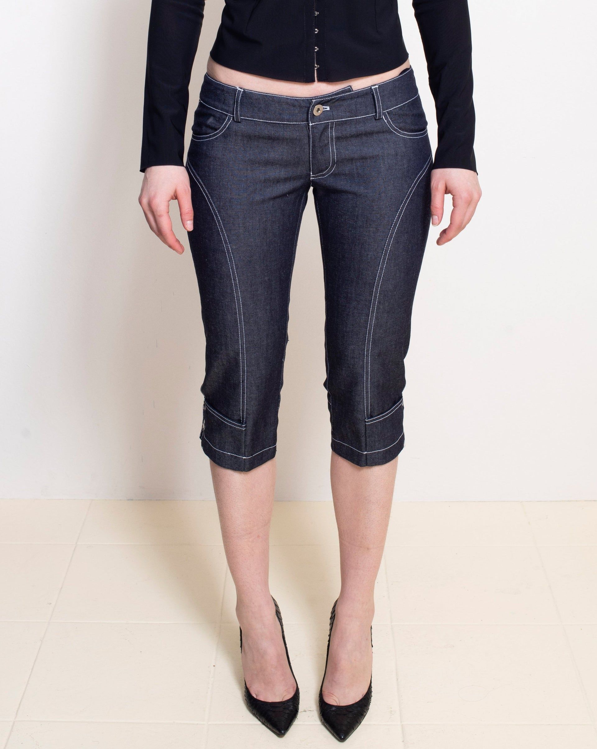 Denim Capris