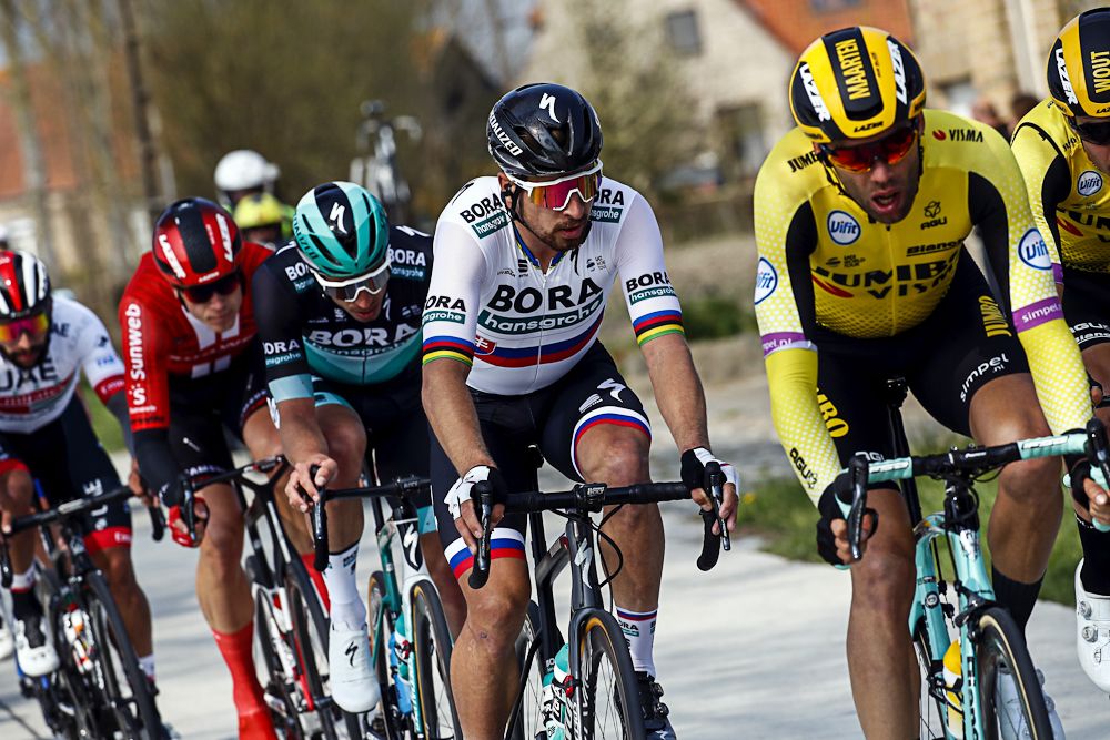 Peter Sagan in the bunch at Gent-Wevelgem