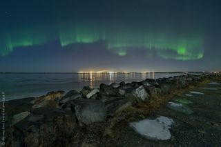 Aurora on Finland's Independence Day