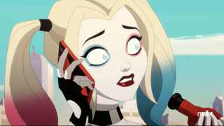 Harley Quinn (voiced by Kaley Cuoco) in Harley Quinn