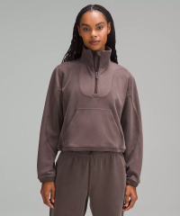 Lululemon Brushed Softstreme Ribbed Half Zip: was $118 now $99 @ Lululemon