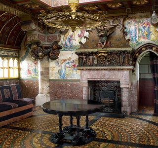 Cardiff Castle smoking room