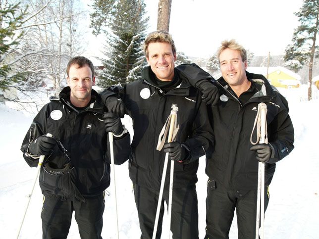 A quick chat with Ben Fogle and James Cracknell