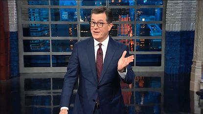 Stephen Colbert takes issue with Brett Kavanaugh "fudged" facts