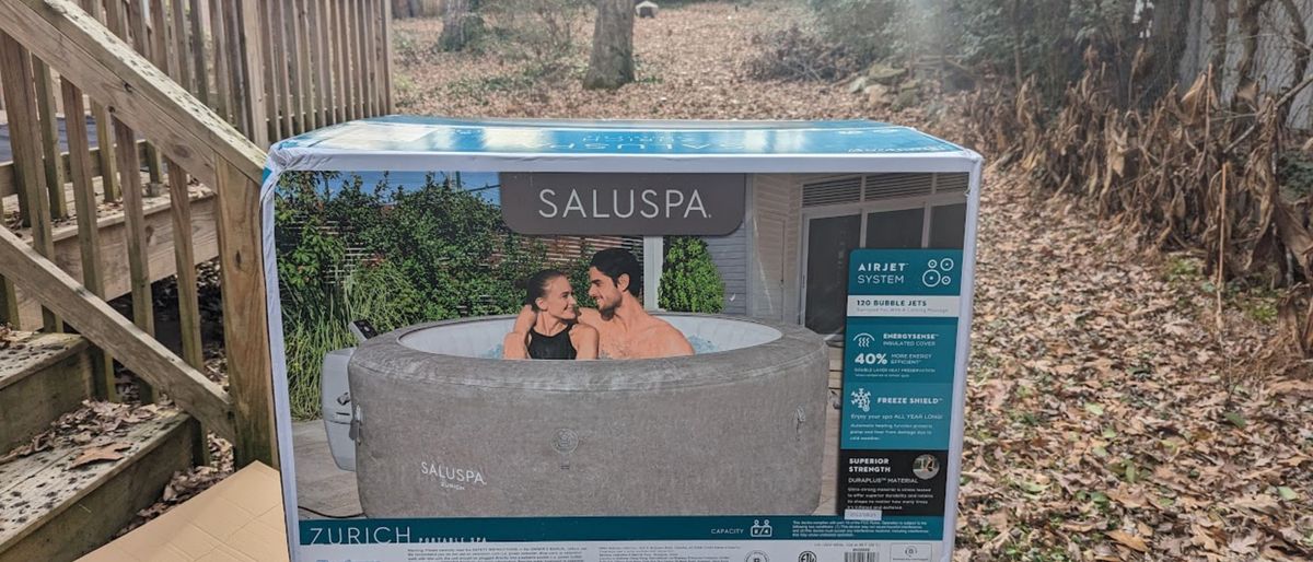 Bestway SaluSpa Zurich Inflatable Hot Tub review Top Ten Reviews