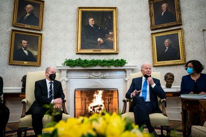Joe Biden and Olaf Scholtz