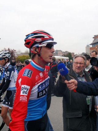 Andy Schleck (Saxo Bank) speaks about his chances of victory