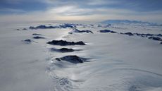 Photo of the Ellsworth Mountains, on transit to Subglacial Lake Ellsworth, December 2012