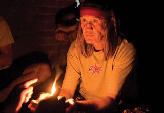 Drummer Nicko McBrain gets in touch with his spiritual side in Mexico
