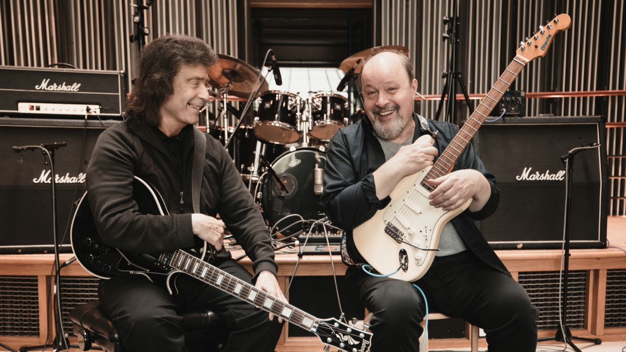 Steve Hackett and Steve Rothery press shot 2026