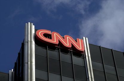 A CNN building.