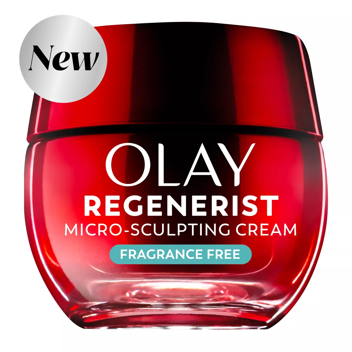 Olay Regenerist Face Moisturizer Micro-Sculpting Cream - Fragrance Free - 1.7oz: Anti-Aging, Peptide U0026#38; Hyaluronic Acid Formula