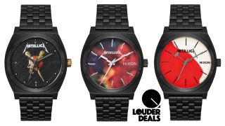 Nixon slash the price of their awesome Metallica watches by 30%