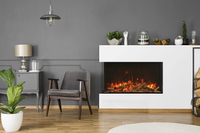 3-Sided Electric Fireplace from Amazon