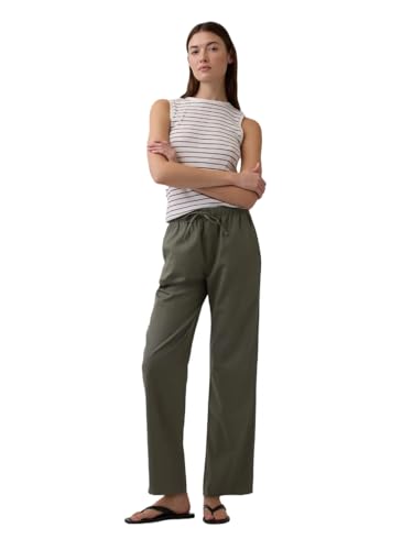 Gap Womens Easy Pant Mesculen Green M