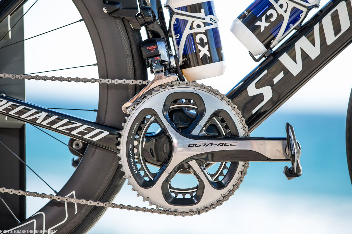 Marcel Kittel uses Shimano Dura-Ace Di2.