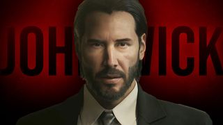 Keanu Reeves in an untitled John Wick video game