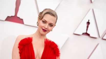 los angeles, california – april 25 editorial use only in this handout photo provided by ampas, amanda seyfried attends the 93rd annual academy awards at union station on april 25, 2021 in los angeles, california photo by matt petitampas via getty images