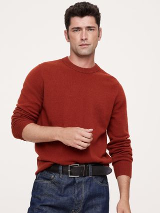 Alta Cashmere Crew-Neck Sweater