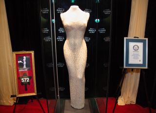 Marilyn's nude dress now belongs to Ripleys Believe It or Not