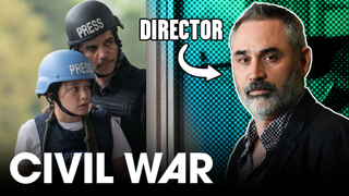 Cailee Spaeny and Wagner Moura in Civil War / Director Alex Garland