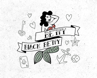 Best free fonts: Sample of Betty