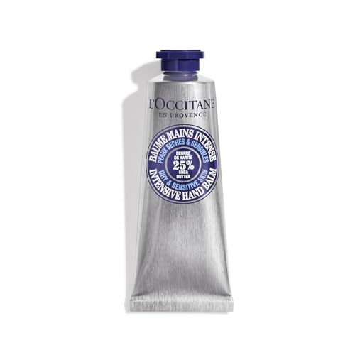 L'occitane Shea Intensive Hand Balm 50ml, Enriched With 25% Shea Butter, Vegan Formula, Luxury and Clean Beauty Hand Care for All Skin Types