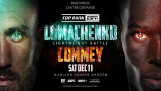 Lomachenko vs Commey lightweight boxing face-off