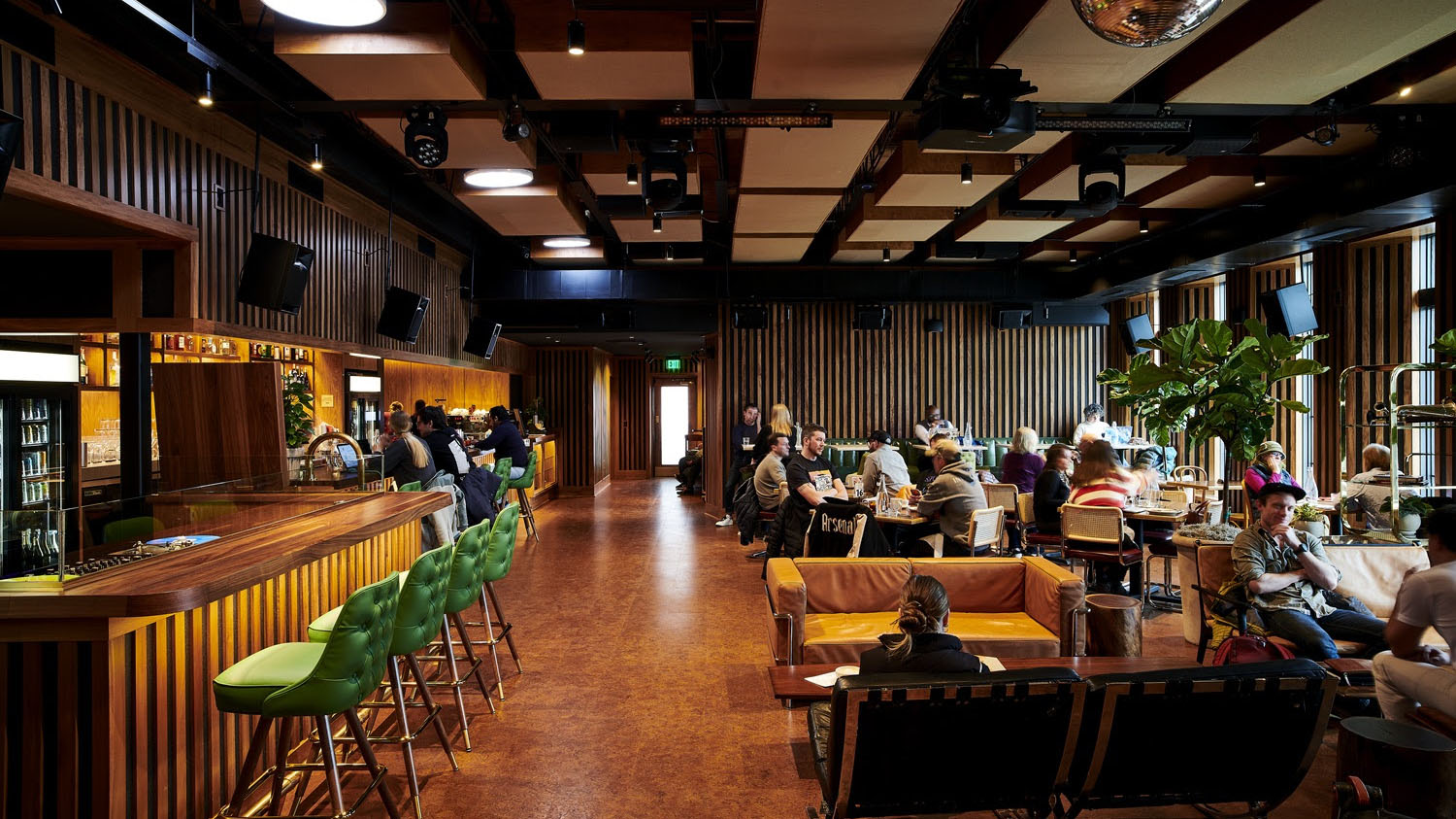 The interior of High Dive&nbsp;HiFi&nbsp;Lounge in Birmingham, Ala. 
