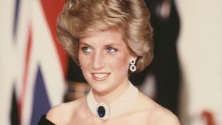 A close up of Princess Diana