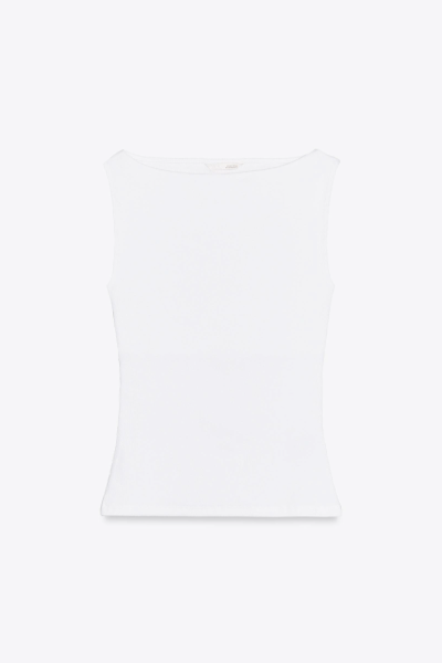 ZARA, Rib T-Shirt