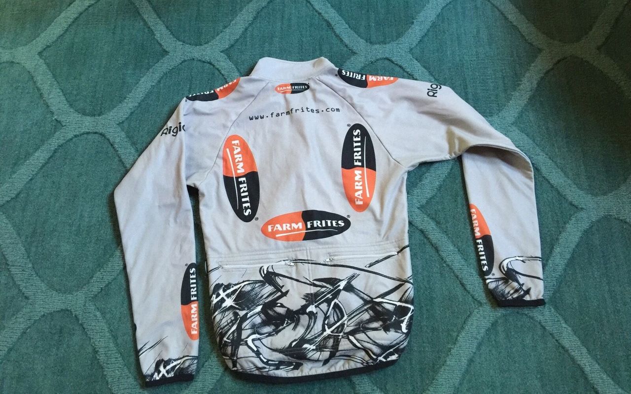 The Farm Frites jacket looks to be in great condition for a 20-year-old garment