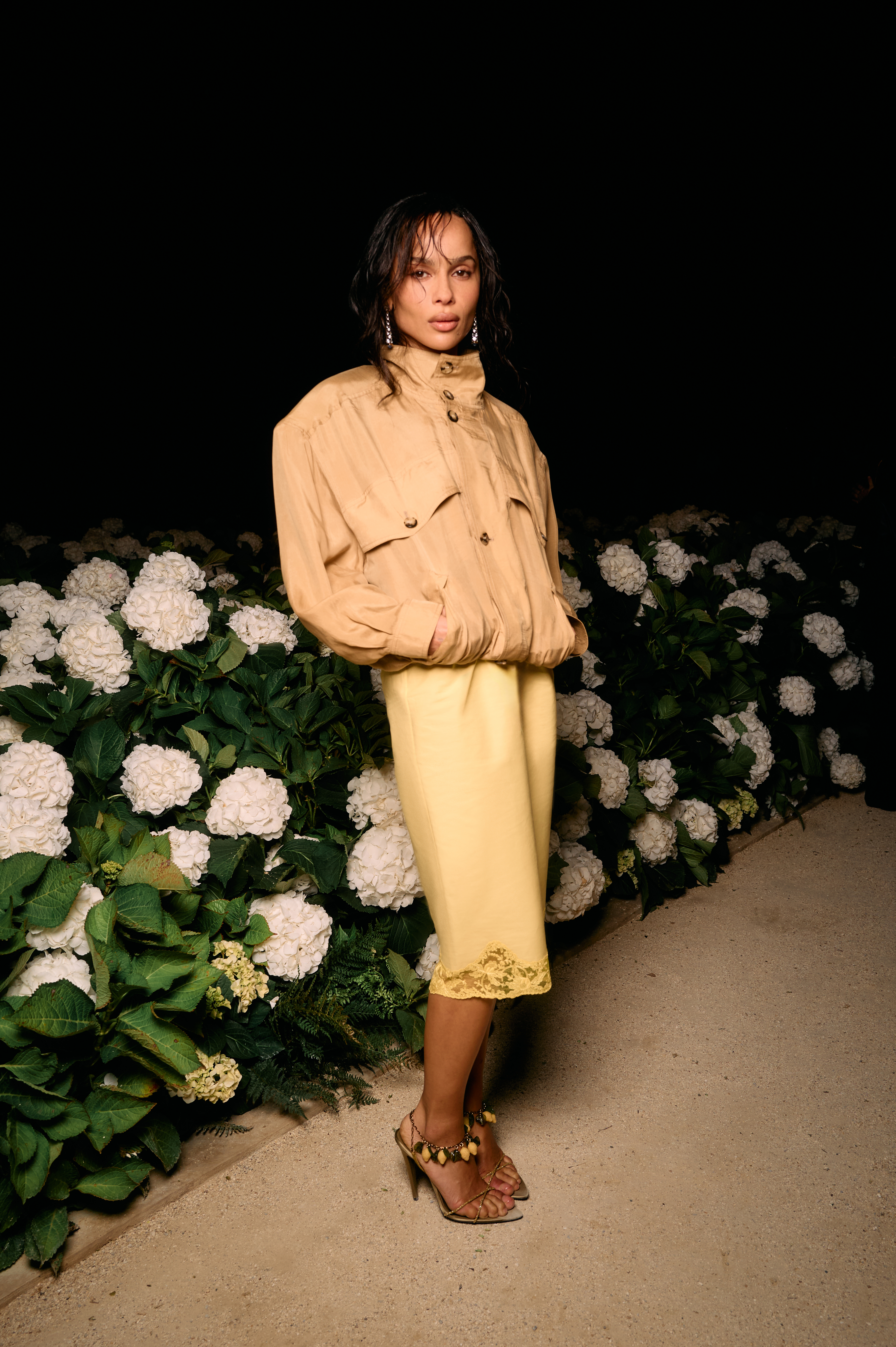 Celebrity at the Saint Laurent spring/summer 2026 runway show.