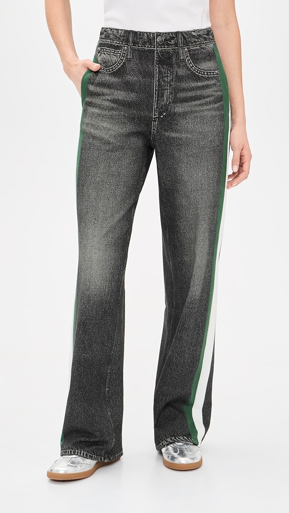 Miramar Terry Track Pant Pull on - Wshbkgrn
