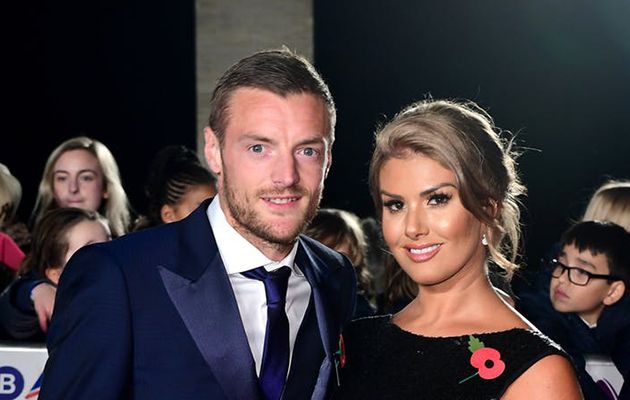 Jamie and Rebekah Vardy