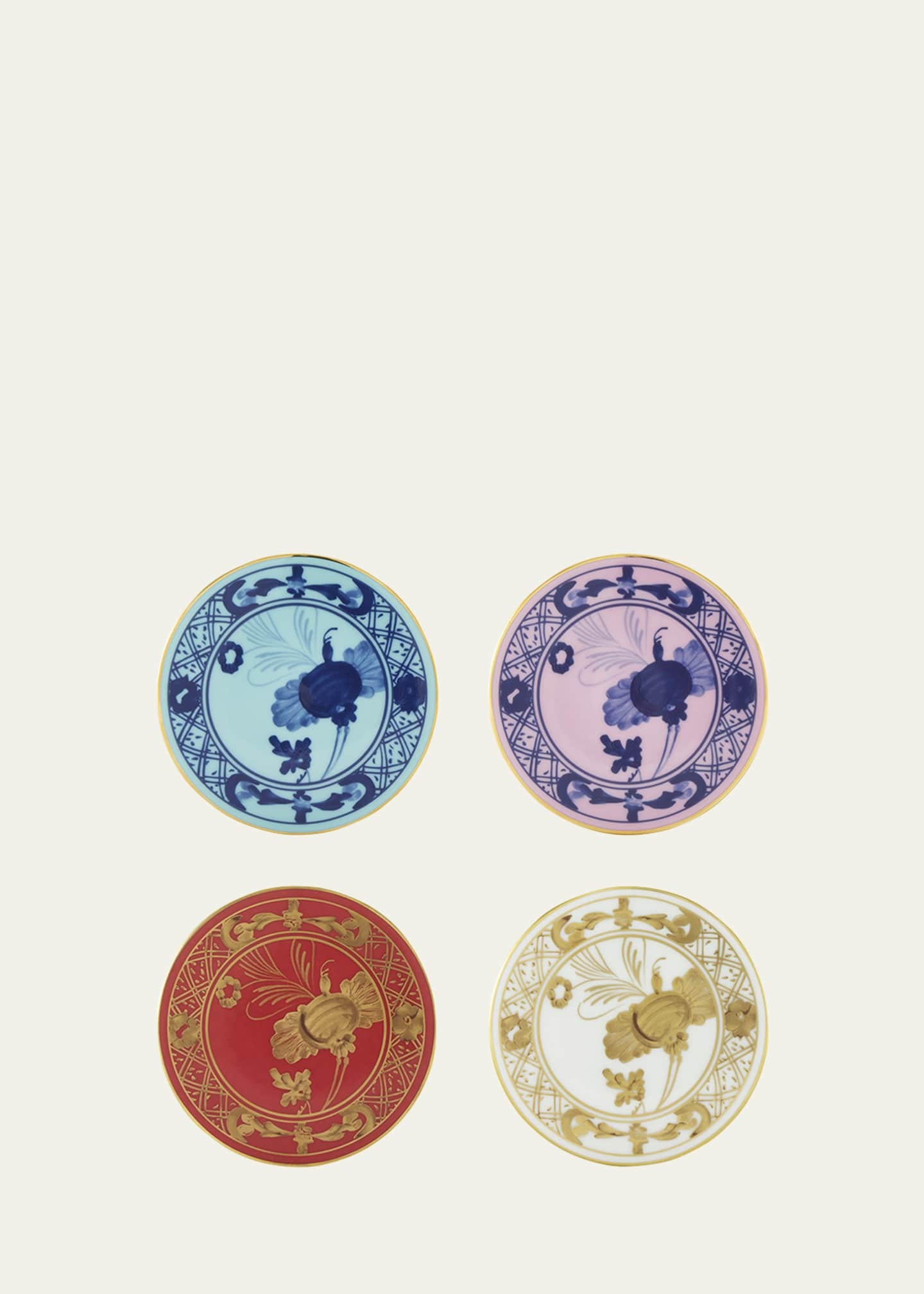 Ginori 1735, Oriente Italiano Assorted Coasters