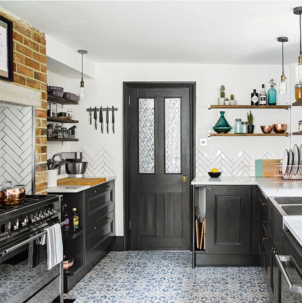 Whitby House with the Black and White Kitchen - Showit Blog