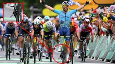 Mark Cavendish chain falling off