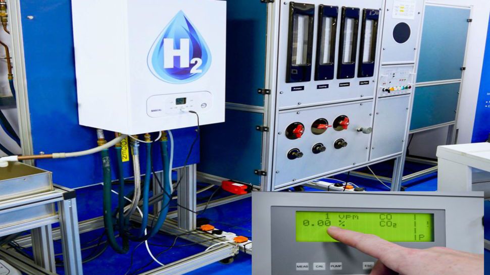 Baxi&#039;s hydrogen boiler