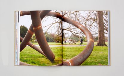 Three Perpetual Chords, 2015. Permanent installation at Dulwich Park, London