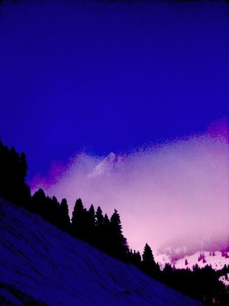 Backcountry skiing provide some amazing views for Christoph Sauser.