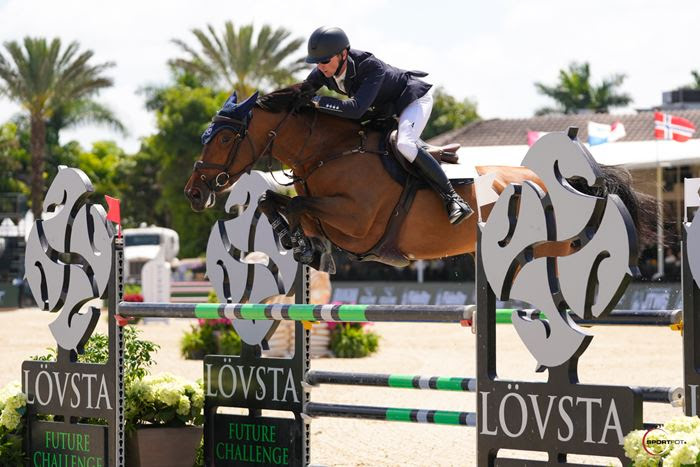 Philip McGuane and the Evergate Stables&amp;rsquo; My Lady Van De Krekel win at WEF in this week's showjumping news