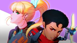 The two protagonists of Death Stranding Isolations.