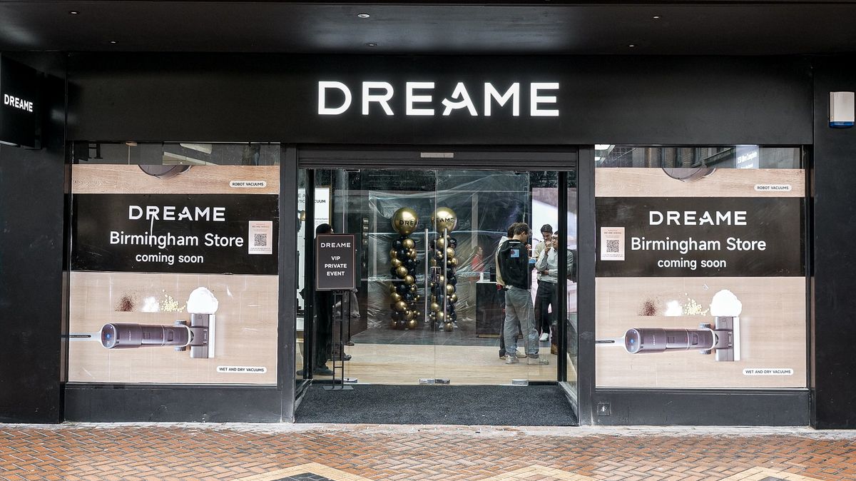 Dreame flagship store in Birmingham, UK